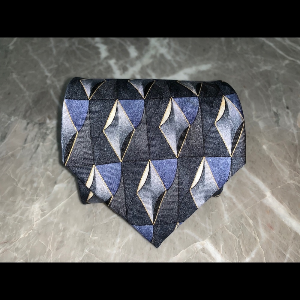 Facets Silk Tie